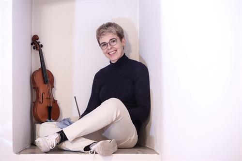 Petra Eckhart-Samhaber, Leiterin des Ensembles INCANTATI
